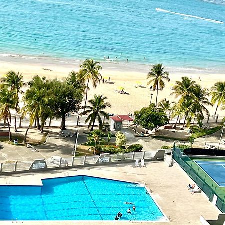 Ocean View Apt On Isla Verde In A 14Th Floor 圣胡安 外观 照片
