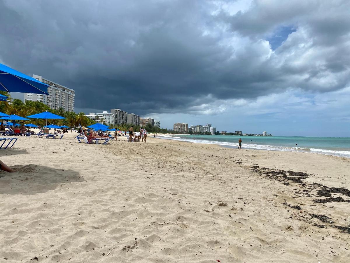 Ocean View Apt On Isla Verde In A 14Th Floor 圣胡安 外观 照片