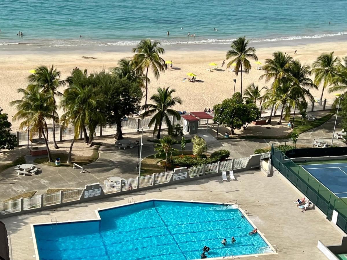 Ocean View Apt On Isla Verde In A 14Th Floor 圣胡安 外观 照片