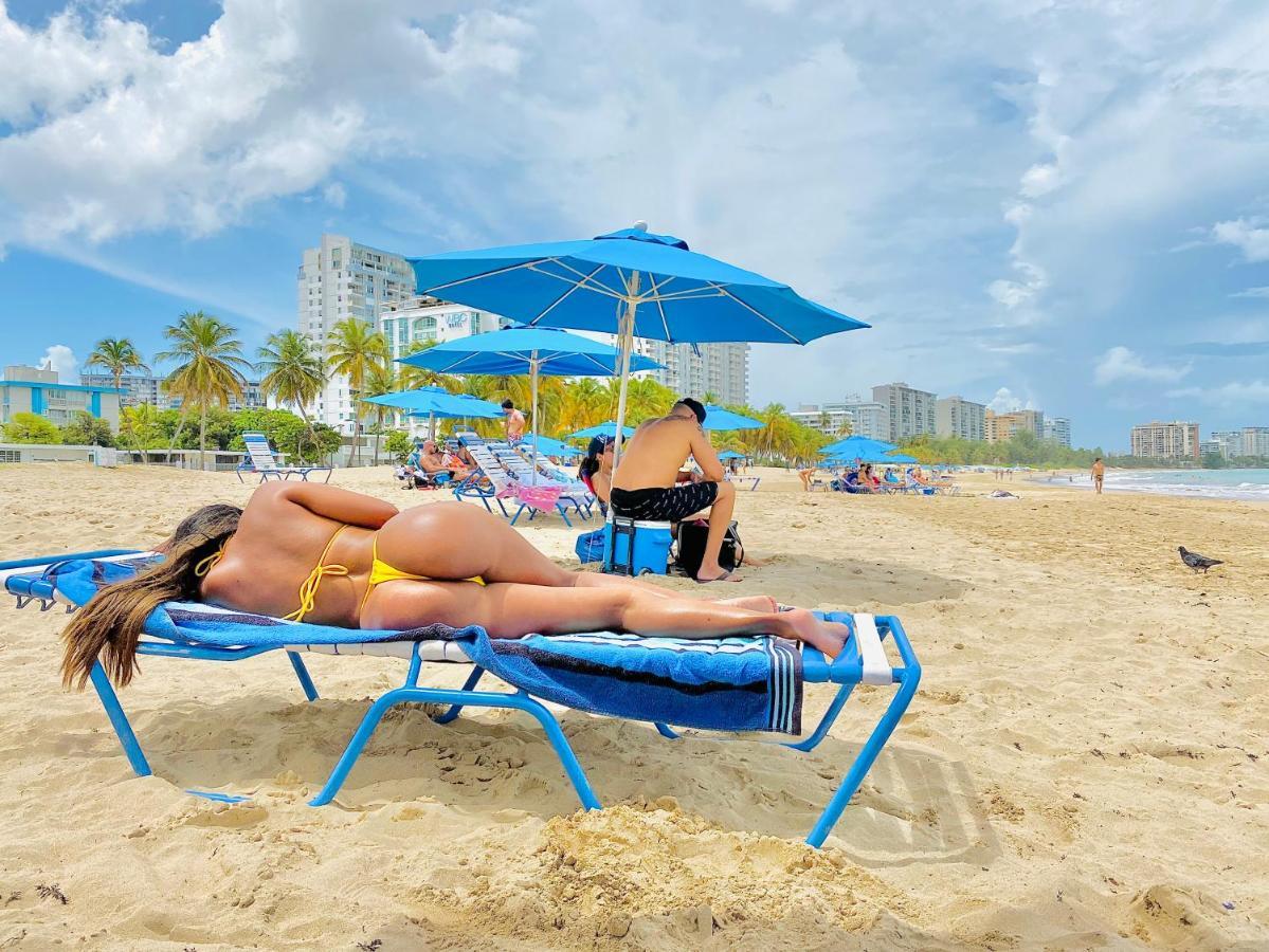 Ocean View Apt On Isla Verde In A 14Th Floor 圣胡安 外观 照片