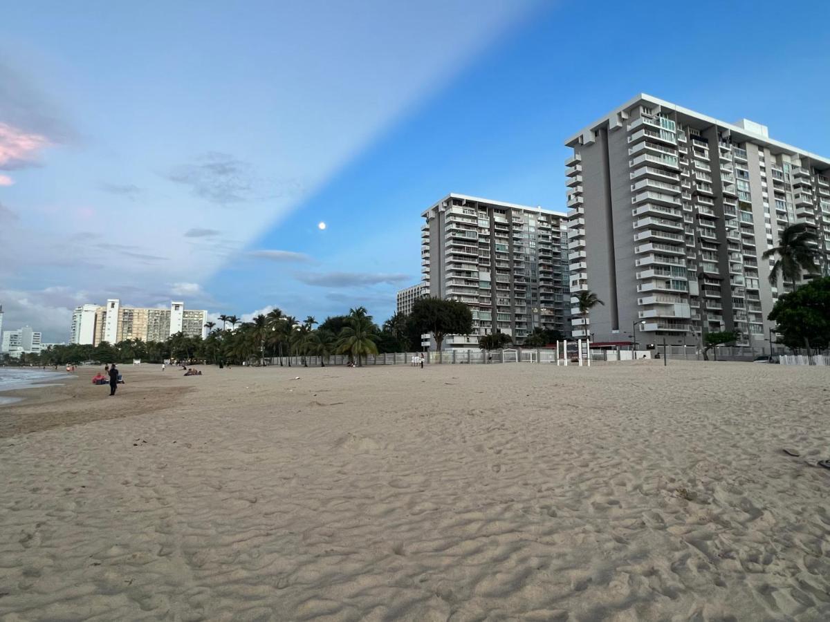 Ocean View Apt On Isla Verde In A 14Th Floor 圣胡安 外观 照片