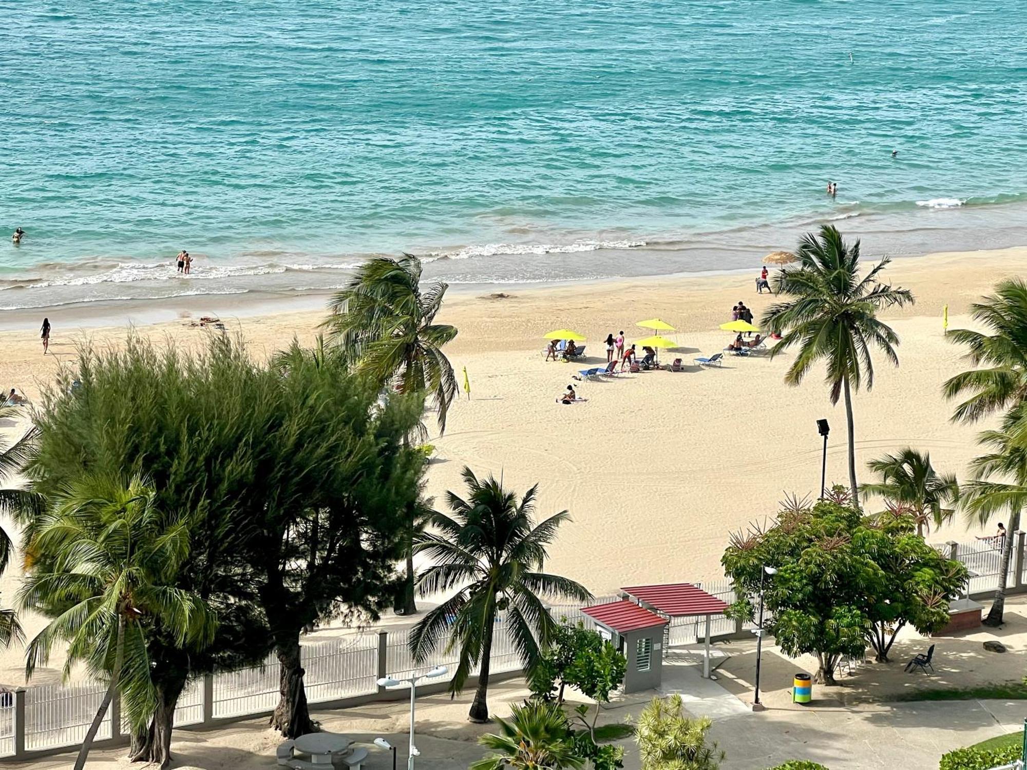 Ocean View Apt On Isla Verde In A 14Th Floor 圣胡安 外观 照片
