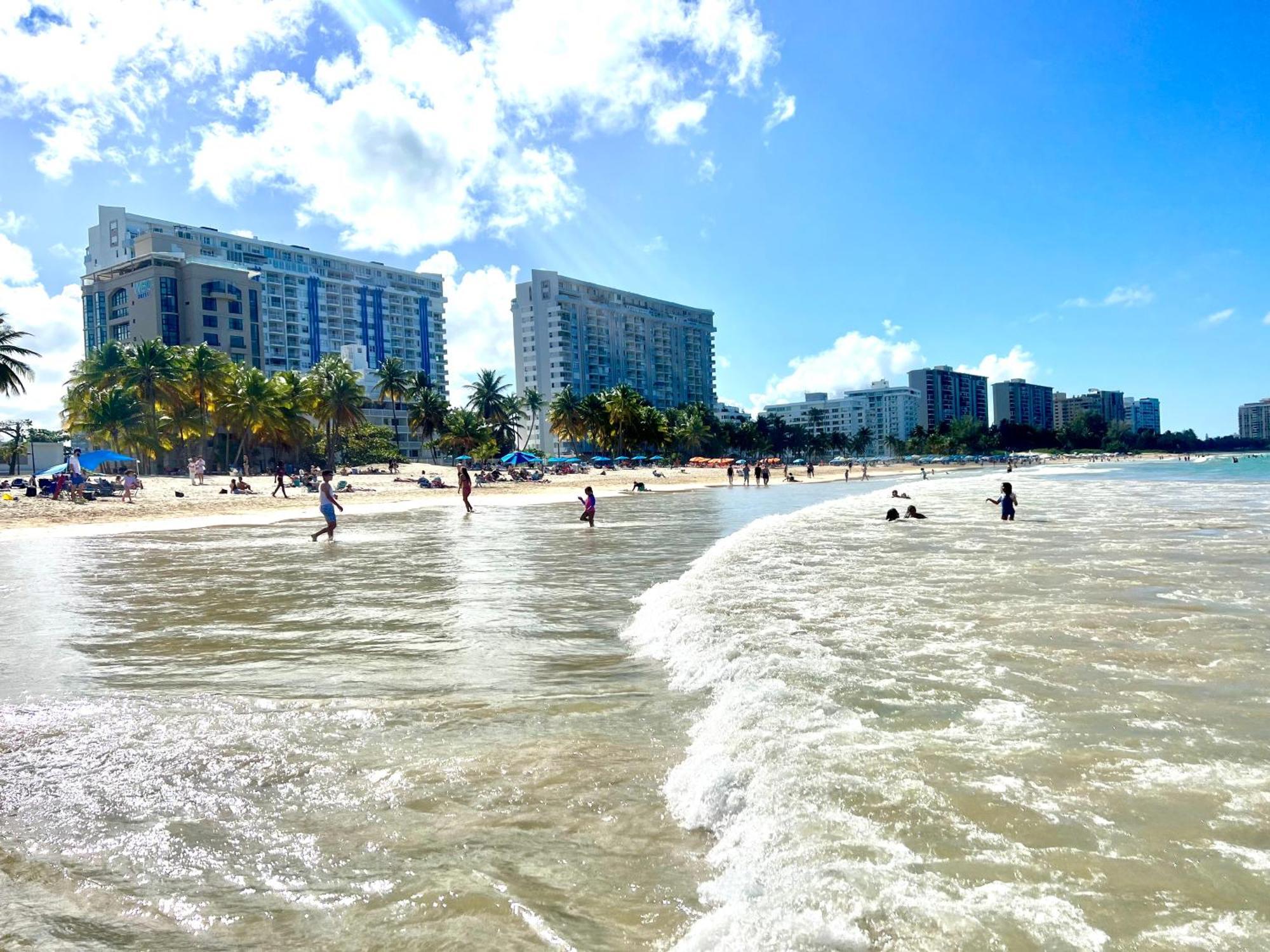 Ocean View Apt On Isla Verde In A 14Th Floor 圣胡安 外观 照片