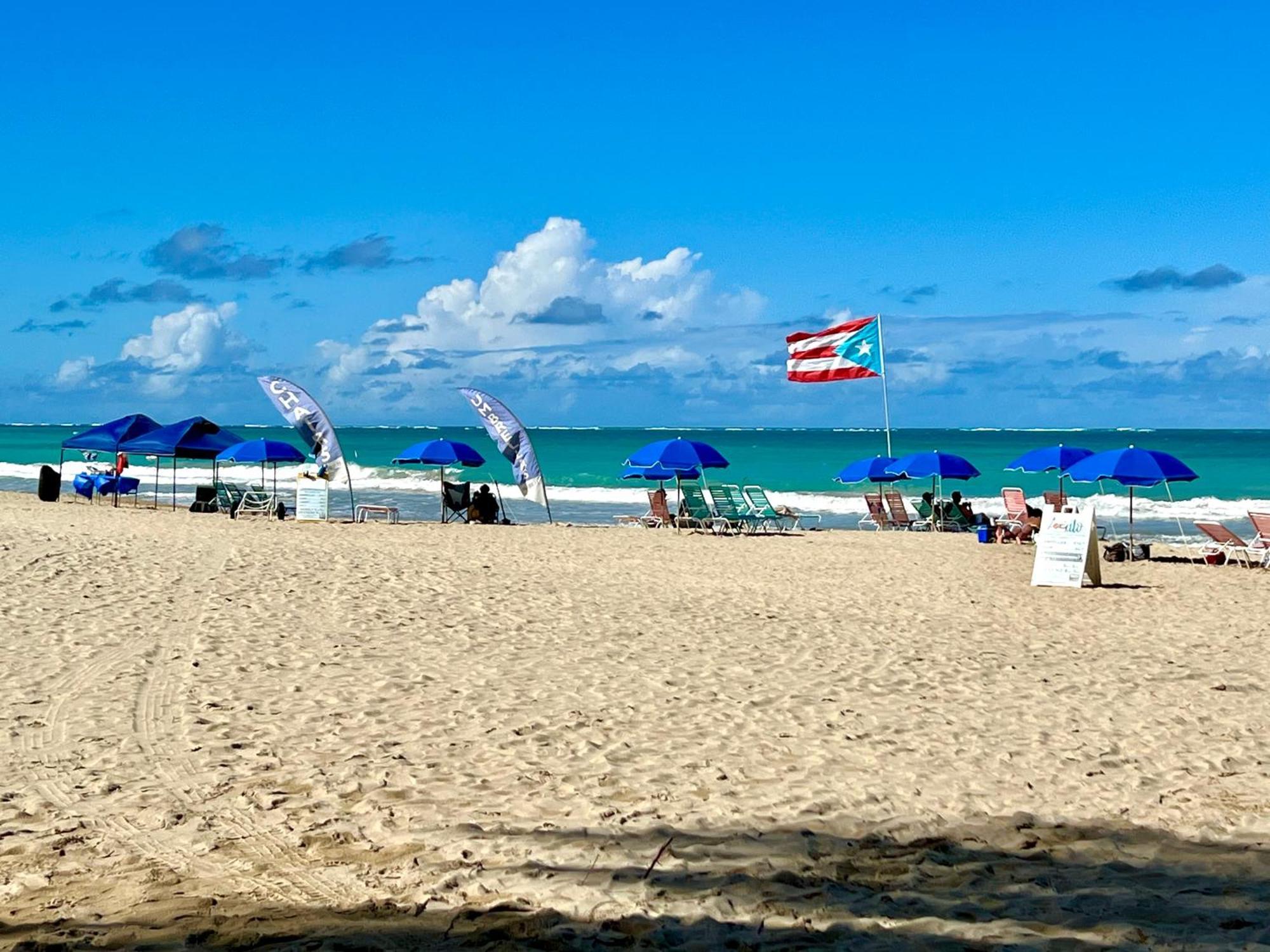Ocean View Apt On Isla Verde In A 14Th Floor 圣胡安 外观 照片
