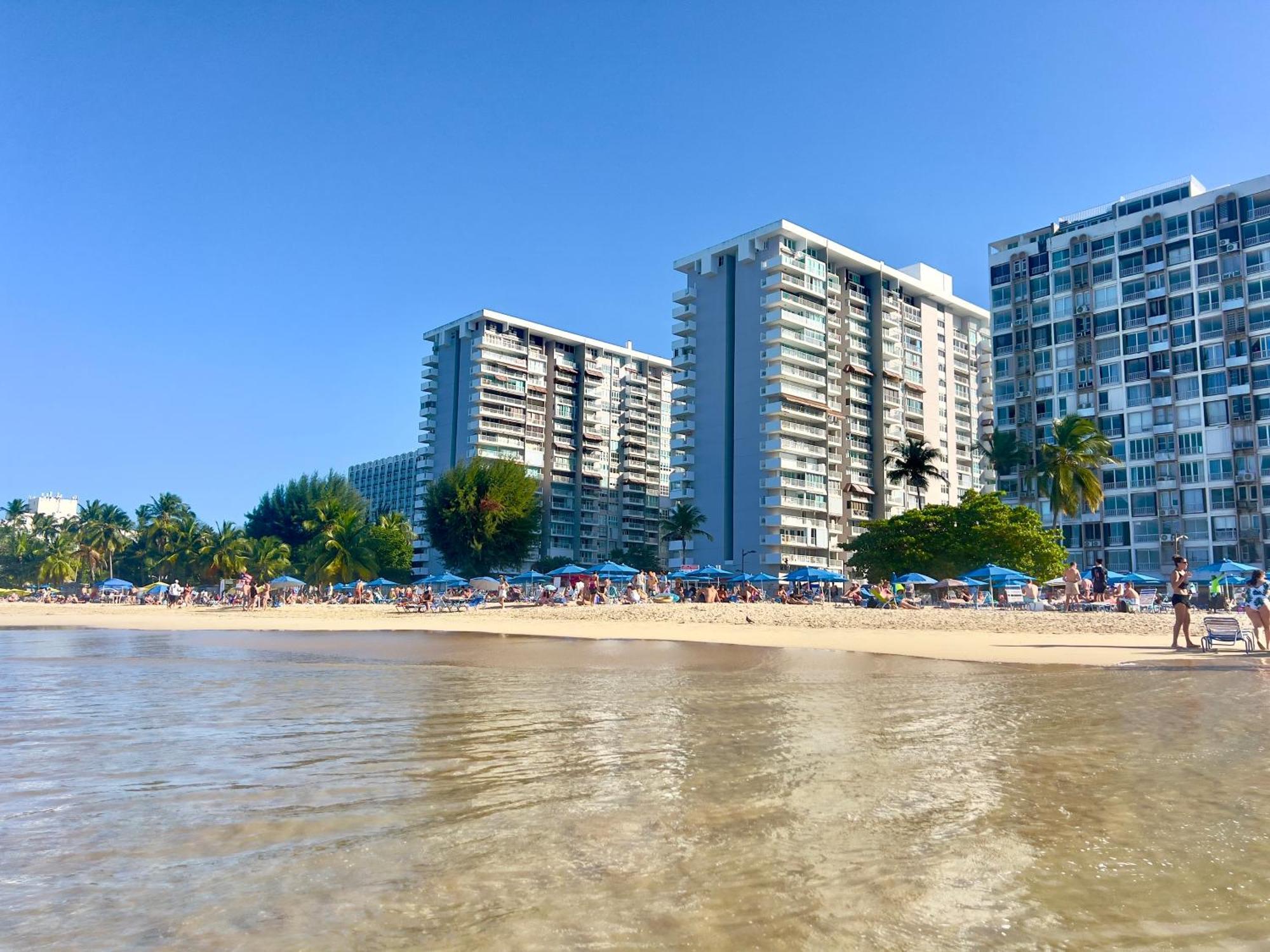 Ocean View Apt On Isla Verde In A 14Th Floor 圣胡安 外观 照片